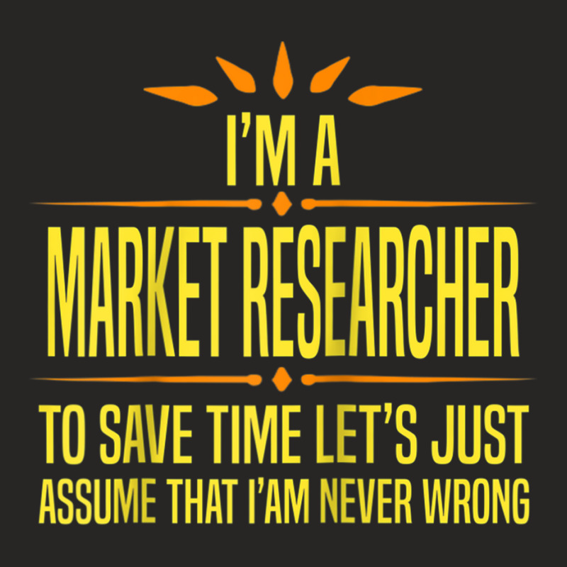 Im A Market Researcher Raglan Baseball Tee Ladies Fitted T-Shirt by cm-arts | Artistshot