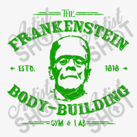 Frankenstein Body Building, Distressed   Frankenstein Ladies Fitted T-shirt | Artistshot