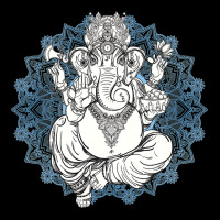 Hindu Elephant God Ganesha Tshirt  Oriental India Henna Tee Youth Hoodie | Artistshot