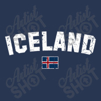 Iceland Flag Vintage  Men Women Kids  Iceland Ladies Denim Jacket | Artistshot