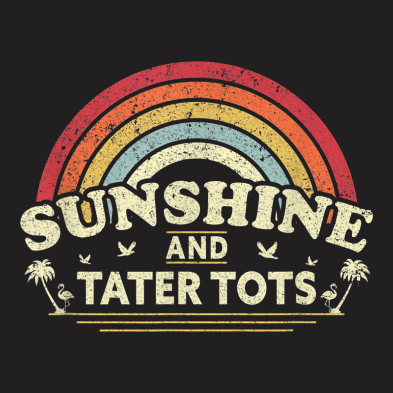 Sunshine Tater Tots  For Men Or Women Retro Country Cartoon Character T-shirt | Artistshot