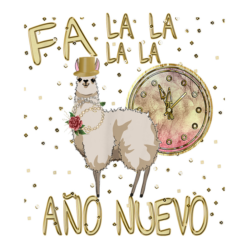 Fa La La Ano Nuevo  Graciosa Llama  T Shirt Apparel Gift V-neck Tee | Artistshot