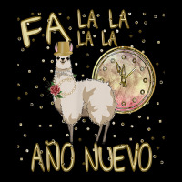 Fa La La Ano Nuevo  Graciosa Llama  T Shirt Apparel Gift Men's Long Sleeve Pajama Set | Artistshot