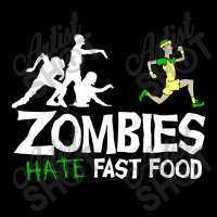 Zombies Hate Fast Food Long Sleeve Shirts | Artistshot