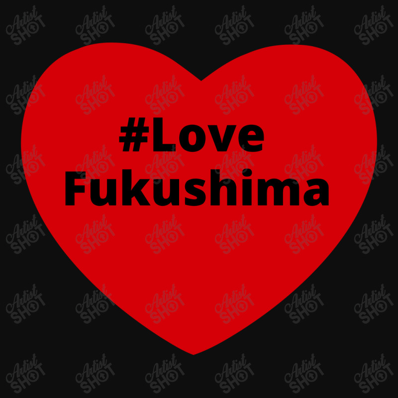 Love Fukushima, Hashtag Heart, Love Fukushima 2 Crop Top | Artistshot