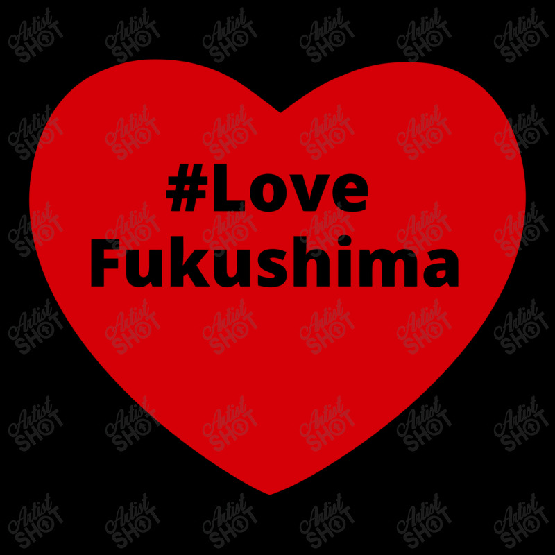 Love Fukushima, Hashtag Heart, Love Fukushima 2 Cropped Sweater | Artistshot