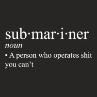 Submariner Definition  I Pigboat Submersible Nuclear Ladies Fitted T-shirt | Artistshot