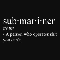 Submariner Definition  I Pigboat Submersible Nuclear Crop Top | Artistshot