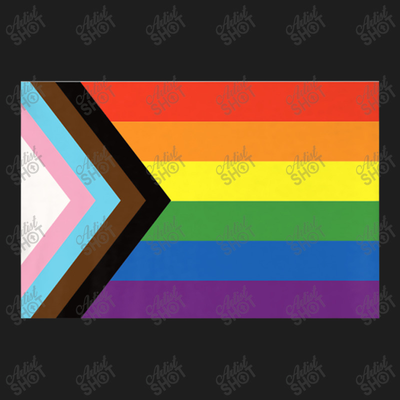 Progress Pride Flag National Pride Gift Classic T-shirt by RayDesign | Artistshot