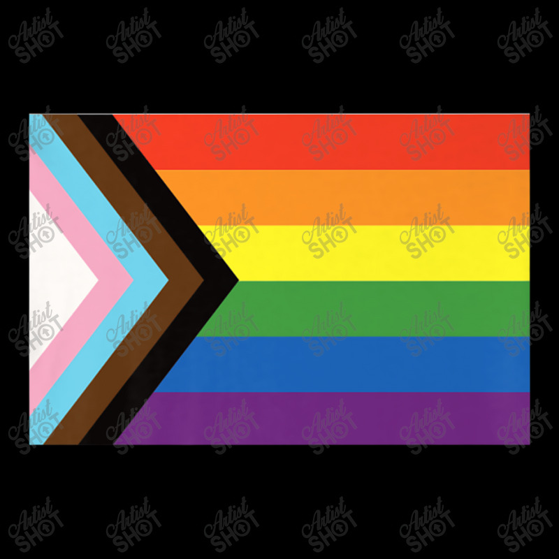 Progress Pride Flag National Pride Gift Fleece Short by RayDesign | Artistshot