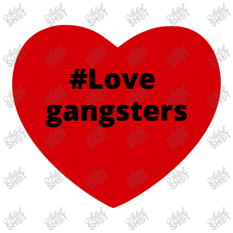 Love Gangsters, Hashtag Heart, Gangsters 2 V-neck Tee | Artistshot