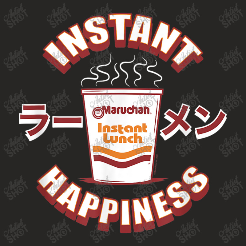 Maruchan Instant Happiness Steaming Ramen Soup Ladies Fitted T-Shirt by Valentino-Holt | Artistshot