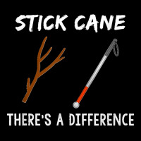 Stick Cane There's Different Orientation & Mobility Teacher V-neck Tee | Artistshot