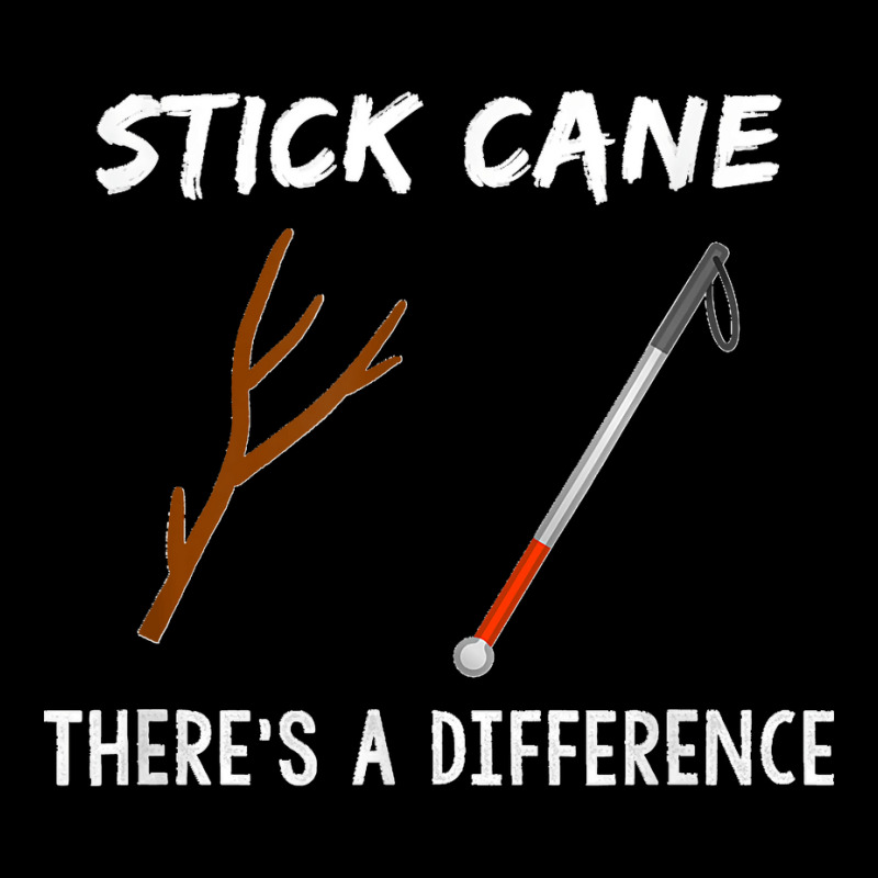 Stick Cane There's Different Orientation & Mobility Teacher V-neck Tee | Artistshot