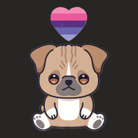 Omnisexual Boxer Lgbtqia Pride Flag Anime Kawaii Dog Premium Ladies Fitted T-shirt | Artistshot