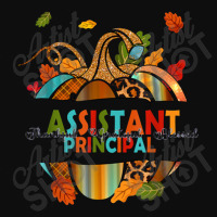 Leopard Pumpkin Fall Thanksgiving Assistant Principal Crop Top | Artistshot