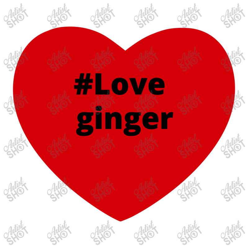 Love Ginger, Hashtag Heart, Ginger 2 Unisex Hoodie by chillinxs | Artistshot