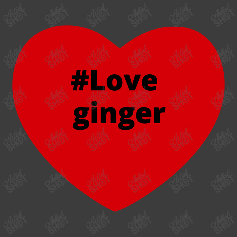 Love Ginger, Hashtag Heart, Ginger 2 Men's Polo Shirt by chillinxs | Artistshot