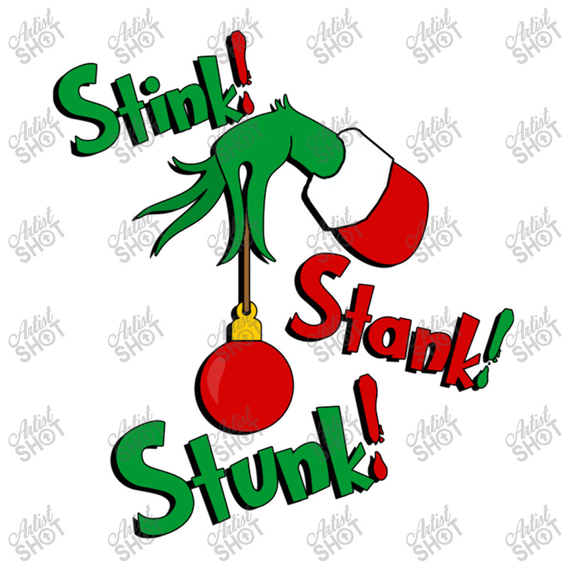 Grinch   Stink! Stank! Stunk! (non Distressed)    Grinch 3/4 Sleeve Shirt | Artistshot