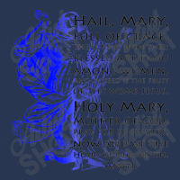 Hail Mary   Catholicism Men Denim Jacket | Artistshot