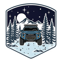 Trail 4runner Overland Night Vibes   Cav Blue Premium T Shirt Women's Pajamas Set | Artistshot