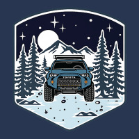 Trail 4runner Overland Night Vibes   Cav Blue Premium T Shirt Ladies Denim Jacket | Artistshot