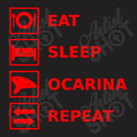 Eat Sleep Ocarina Repeat T-shirt | Artistshot