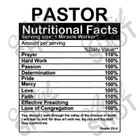 Pastor Nutritional Facts Women's V-neck T-shirt | Artistshot