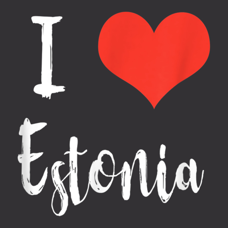 I Love Estonia T Shirt Vintage Hoodie | Artistshot