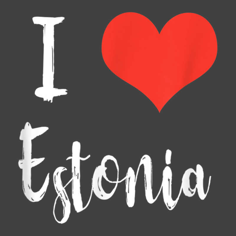 I Love Estonia T Shirt Vintage T-shirt | Artistshot