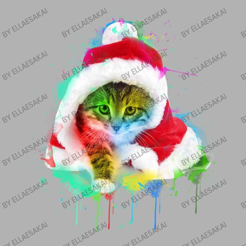 Merry Christmas Cat Zipper Hoodie | Artistshot