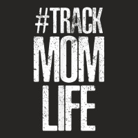 Track Mom Life Marathon Running Artwork Print My Favorite People Ladies Fitted T-shirt | Artistshot