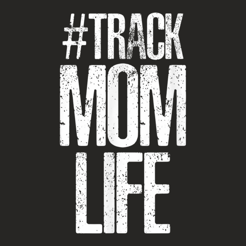 Track Mom Life Marathon Running Artwork Print My Favorite People Ladies Fitted T-Shirt by cm-arts | Artistshot