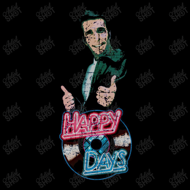 Happy Days, Distressed   Happy Days Fleece Short | Artistshot