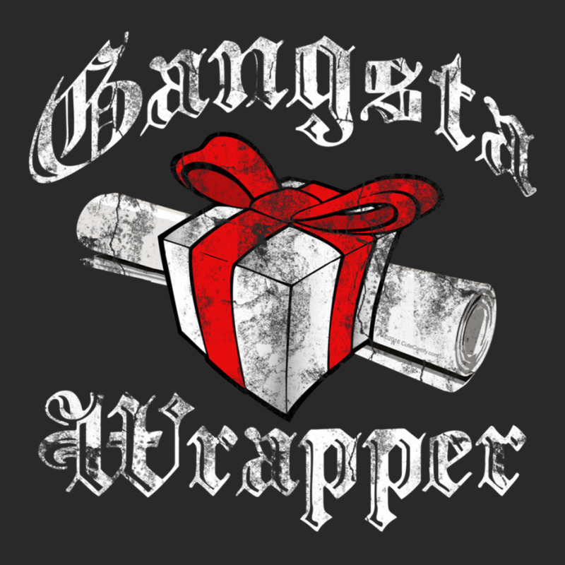 Funny Christmas T Shirt Long Sleeve Gangsta Wrapper Toddler T-shirt | Artistshot