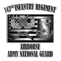 Womens 143rd Infantry Regiment (airborne) (back Design) V Neck T Shirt Zipper Hoodie | Artistshot