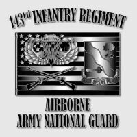 Womens 143rd Infantry Regiment (airborne) (back Design) V Neck T Shirt Hoodie & Jogger Set | Artistshot