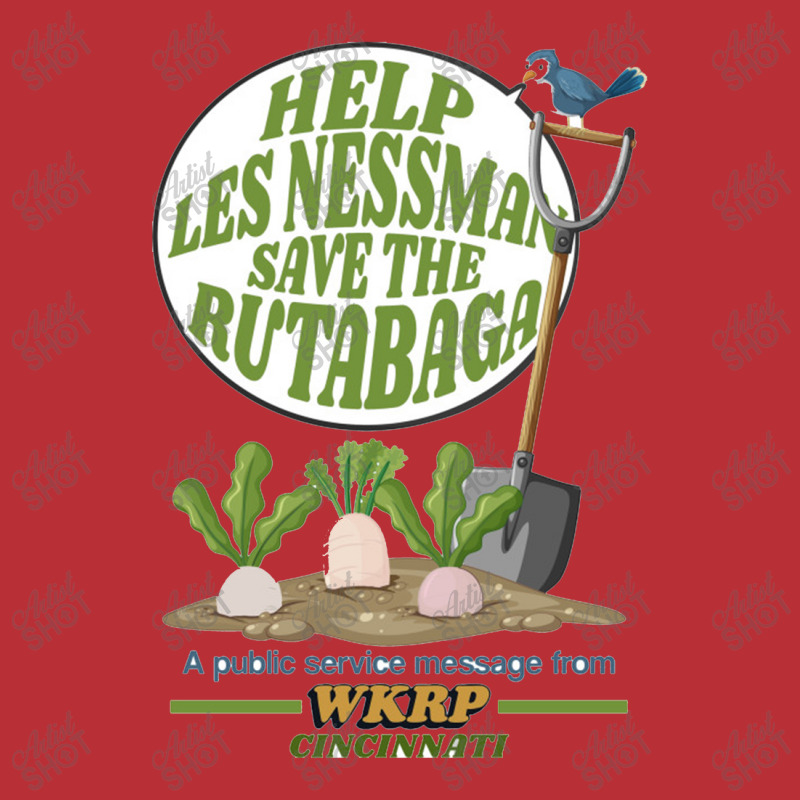 Help Les Nessman Save The Rutabaga T-shirt | Artistshot