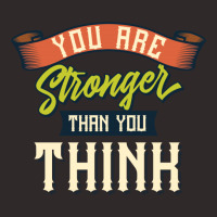 You Are Stronger Than You Think Racerback Tank | Artistshot