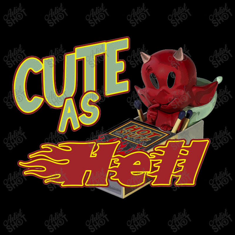 Hot Stuff, Cute As Hell   Hot Stuff Lightweight Hoodie | Artistshot