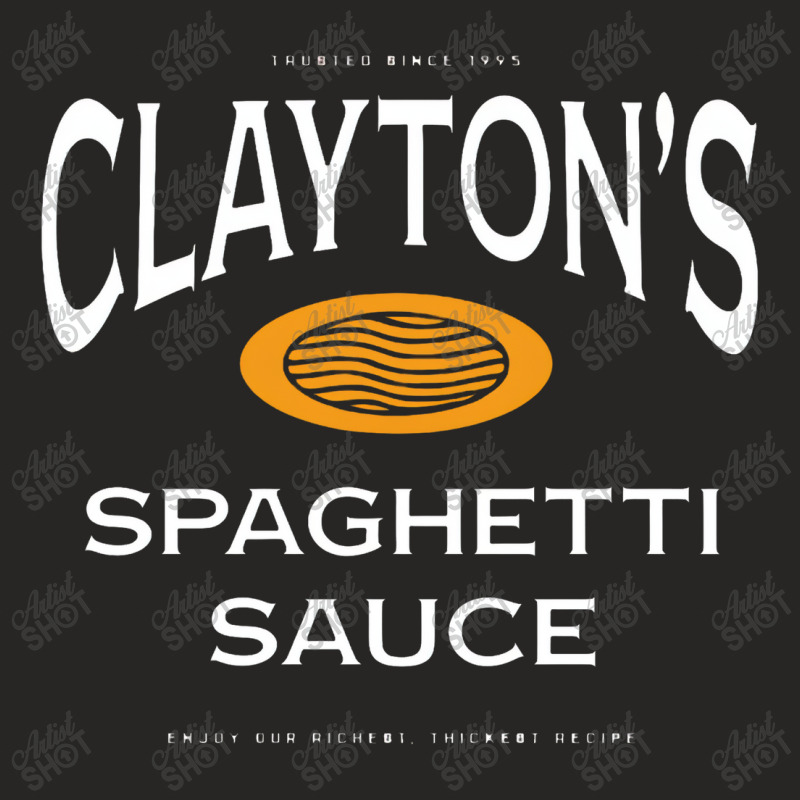 Claytons Spaghetti Sauce Se7en Essential Ladies Fitted T-Shirt by sulapbaru | Artistshot