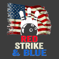 Patriotic Bowling 4th Of July Red Strike & Blue Usa Flag Men's Polo Shirt | Artistshot