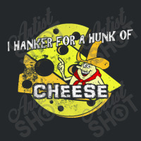 I Hanker For A Hunk Of Cheese, Distressed   Time For Timer Crewneck Sweatshirt | Artistshot