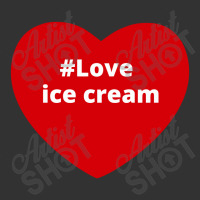 Love Ice Cream, Hashtag Heart, Ice Cream Baby Bodysuit | Artistshot