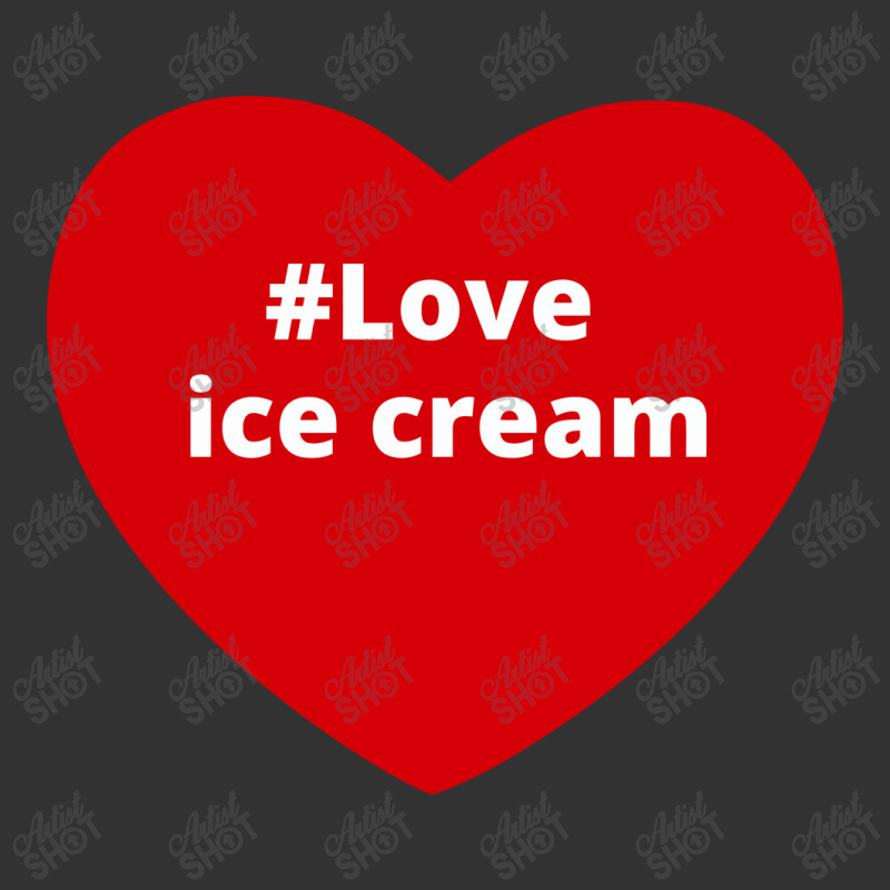 Love Ice Cream, Hashtag Heart, Ice Cream Baby Bodysuit by chillinxs | Artistshot