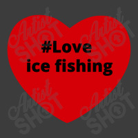 Love Ice Fishing, Hashtag Heart, Love Ice Fishing 2 Men's Polo Shirt | Artistshot