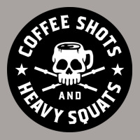 Coffee Shots And Heavy Squats Racerback Tank | Artistshot