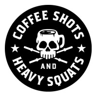 Coffee Shots And Heavy Squats Maternity Scoop Neck T-shirt | Artistshot