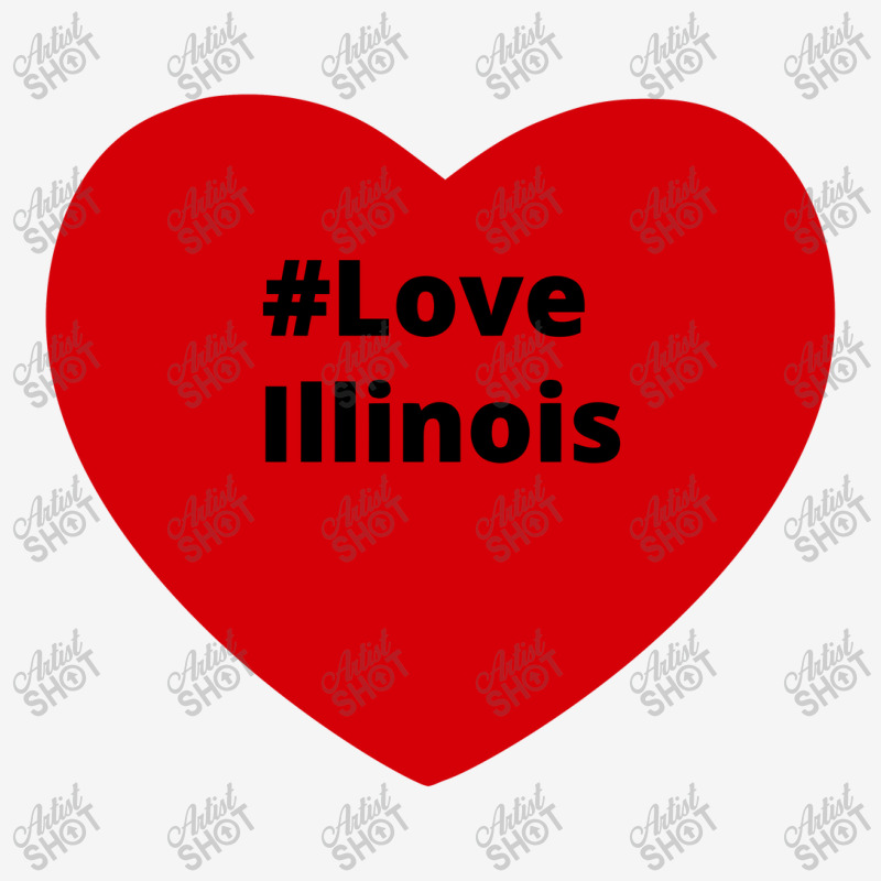 Love Illinois, Hashtag Heart, Love Illinois 2 Youth 3/4 Sleeve by chillinxs | Artistshot