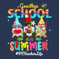 Pe Teacher Gnome Goodbye School Hello Summer Men Denim Jacket | Artistshot